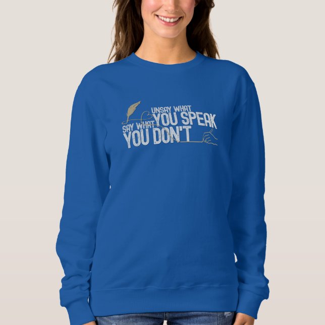 Thought-Provoking Crewneck Sweatshirt (Vorderseite)
