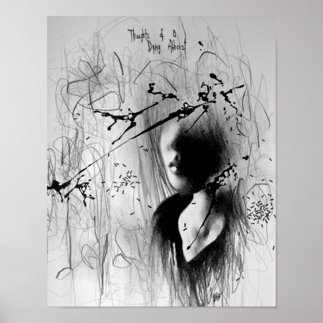 Thoughts of a Dying Atheist Poster (Vorne)