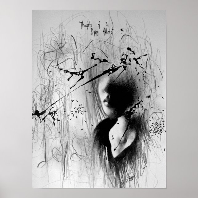 Thoughts of a Dying Atheist Poster (Vorne)
