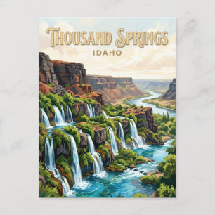 Thousand Springs State Park Hagerman Postkarte