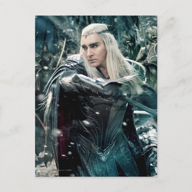 Thranduil im Kampf Postkarte (Vorderseite)