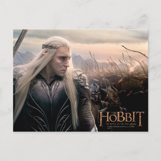 Thranduil Leading Army Postkarte (Vorderseite)