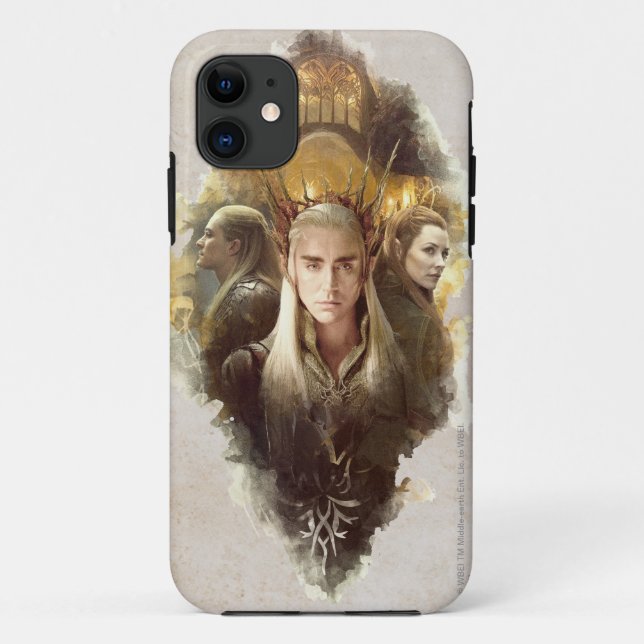 Thranduil, LEGOLAS GREENLEAF™, & TAURIEL™ Graphic Case-Mate iPhone Hülle (Rückseite)