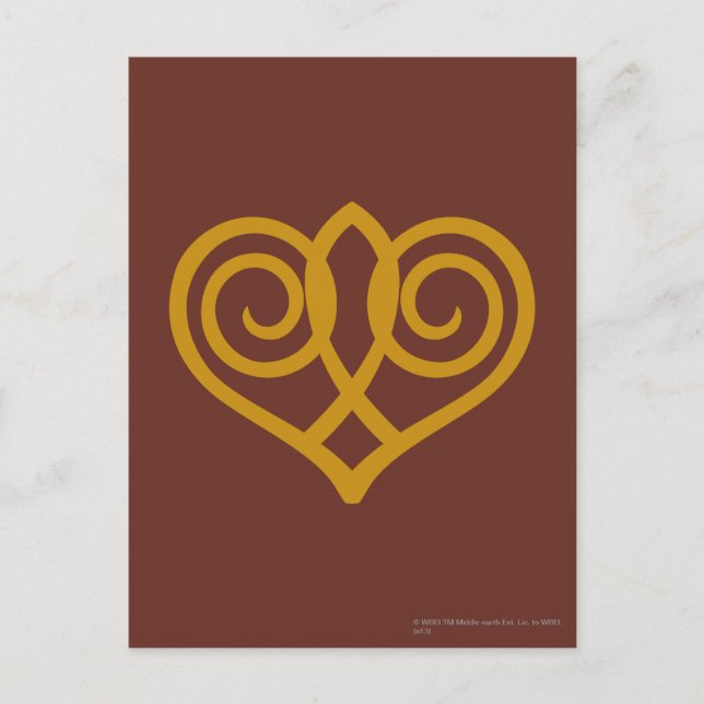 Thranduil-Symbol Postkarte (Vorderseite)