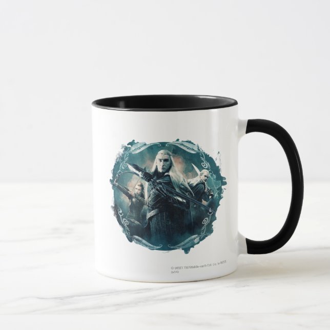 Thranduil, TAURIEL™, & LEGOLAS GREENLEAF™ Graphic Tasse (Rechts)