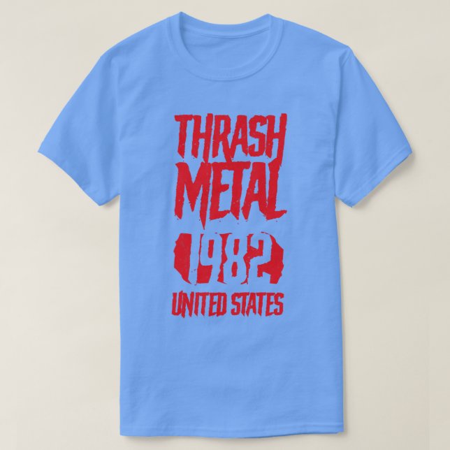 Thrash Metal 1982 Vintag T-Shirt (Design vorne)