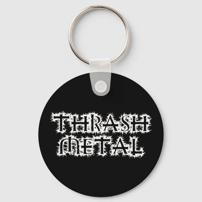 Thrash Metal Schlüsselanhänger (Vorderseite)