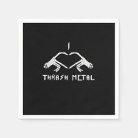 Thrash Skeleton Hands Heart Classic