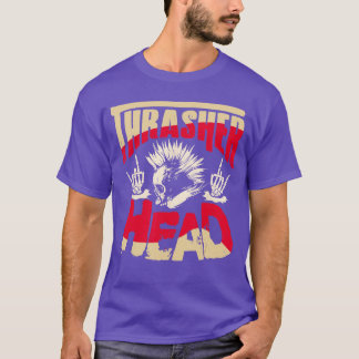 Thrasher Kopf lustig retro T-Shirt