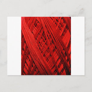Thread Beautiful Gradient Digital Art Blume Fleck Postkarte