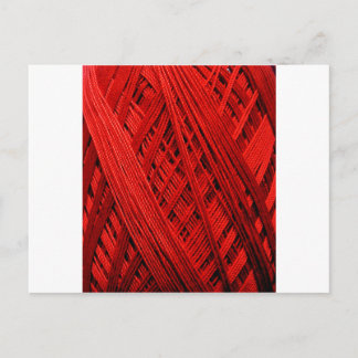 Thread Beautiful Gradient Digital Art Blume Fleck Postkarte