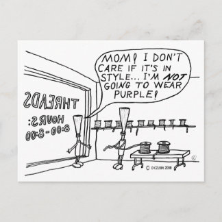 Thread Shop Postkarte