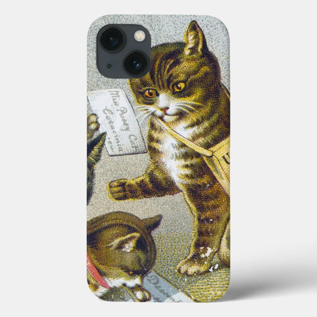 Thread Trade Card, 1880 Case-Mate iPhone Hülle (Rückseite)