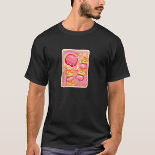 Threadless Aidadaism Erdbeere & Katze Mochis Skizz T-Shirt