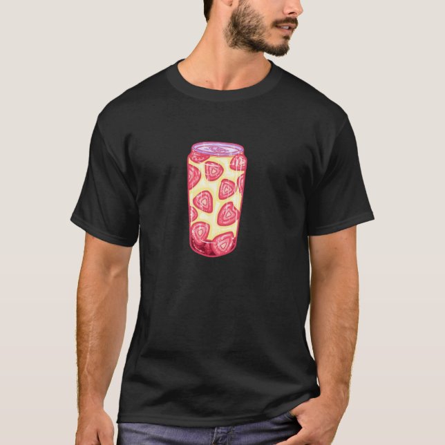 Threadless Aidadaism Erdbeeren und Sahne in einer  T-Shirt (Vorderseite)