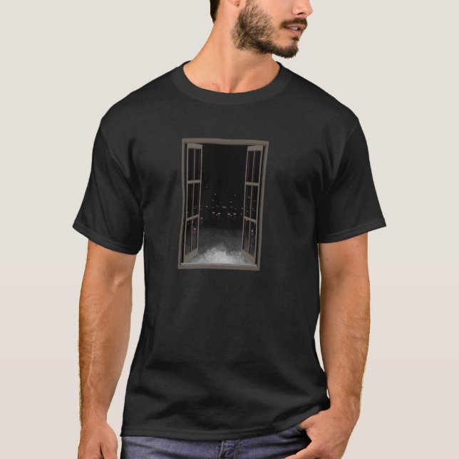 Threadless Aidadaism Void Kitties Are Coming Graph T-Shirt (Vorderseite)
