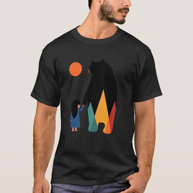 Threadless Andy Westface Geh Nach Hause Grafik T-Shirt (Vorderseite)