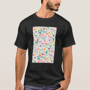 Threadless Carly Watts Schmetterlingsgarten Grafik T-Shirt