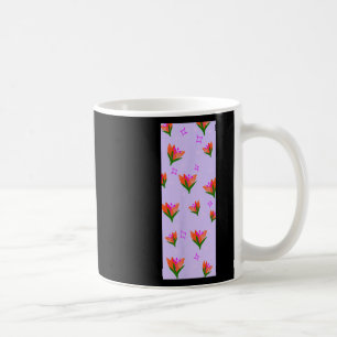 Threadless Floresta Mondblumen-Yoga-Matte Grafik Kaffeetasse