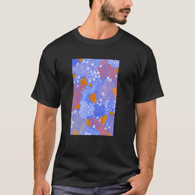 Threadless Laura O'Connor Midnight Garden Grafik T-Shirt (Vorderseite)