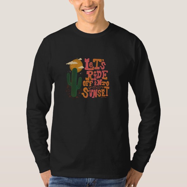Threadless Little Sisters Studio Sunset Graphic T-Shirt (Vorderseite)