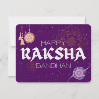 Threads of Love – Raksha Bandhan Celebration Feiertagskarte