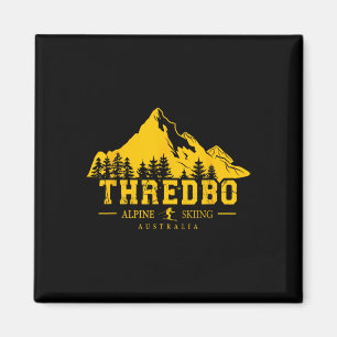 Thredbo Snowy Mountains Australien Skiort Souve Magnet