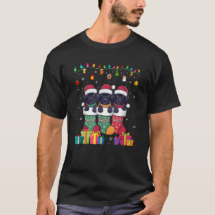 Three Afador Dog on Sock Funny Boys Girls Kinder C T-Shirt