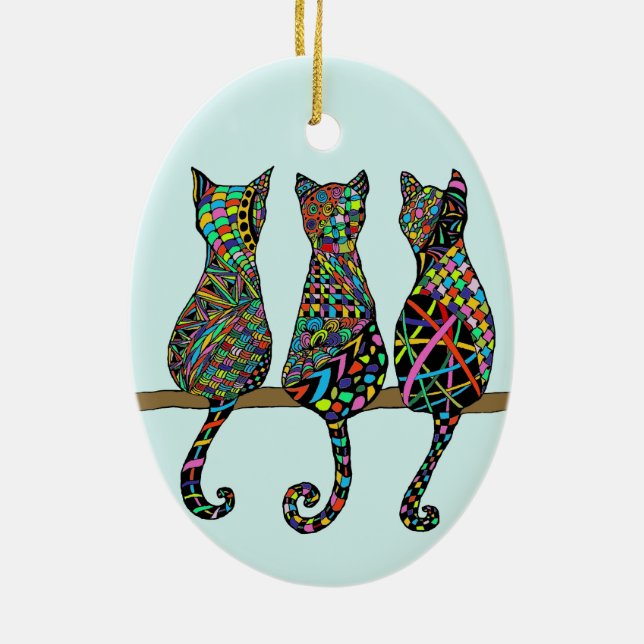 Three Amigos Keramikornament (Hinten)