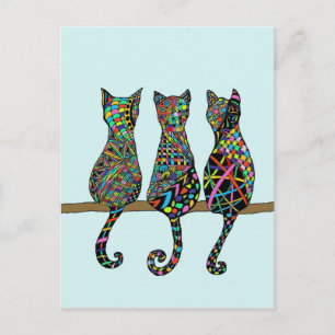Three Amigos Postkarte