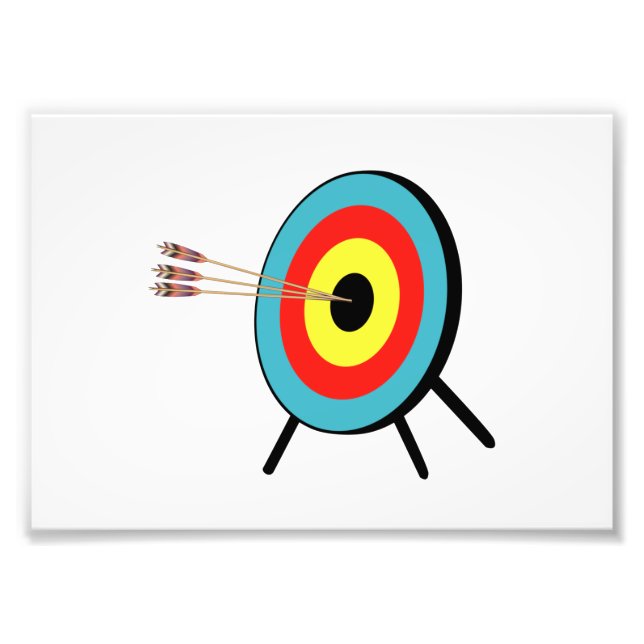 Three Arrow Bullseye Fotodruck (Vorne)