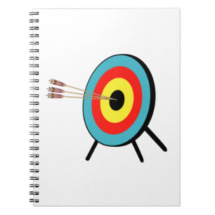 Three Arrow Bullseye Notizblock
