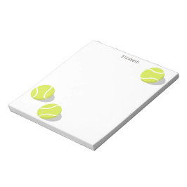 Three Balls Personalized Notizblock