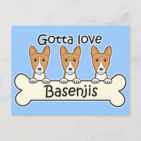 Three Basenjis