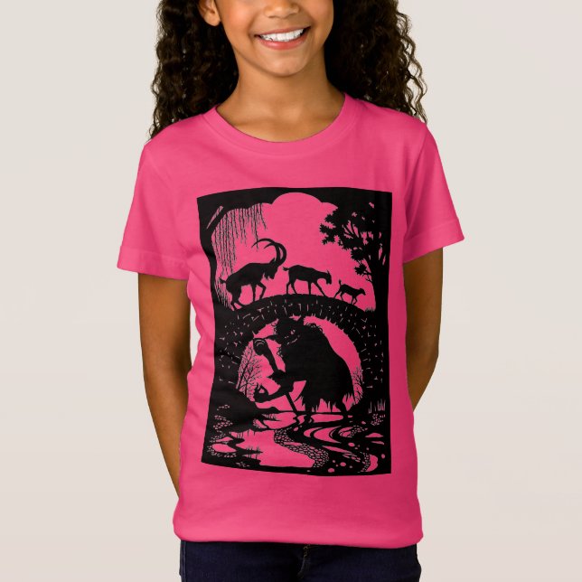 Three Billy Goats Gruff   T-Shirt (Vorderseite)