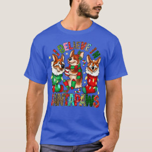Three Corgi in Sock Weihnachten Weihnachten Weihna T-Shirt