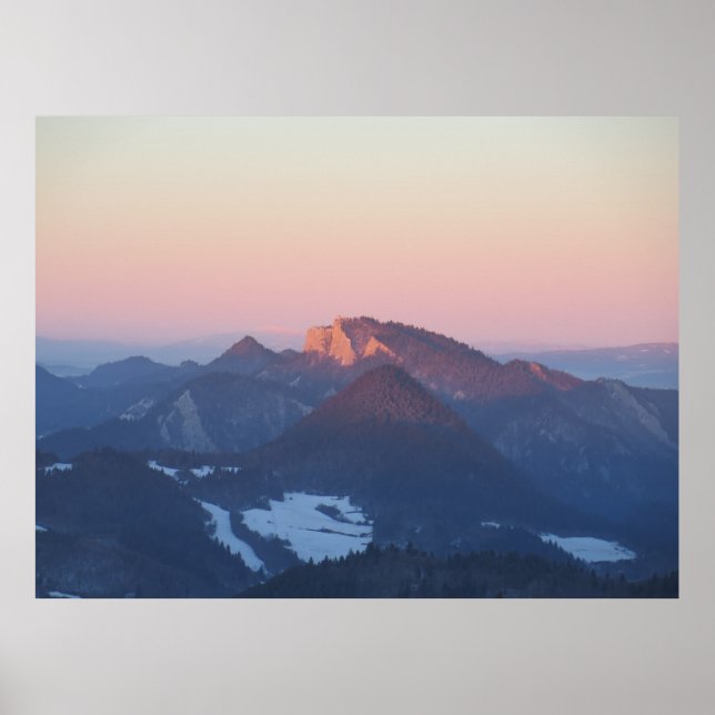 Three Crowns Pieniny Poster (Vorne)