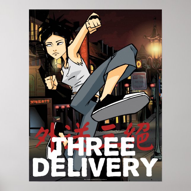 Three Delivery™ Sue Poster (Vorne)