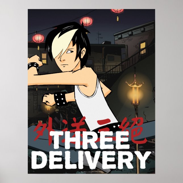 Three Delivery™ Tobey Poster (Vorne)