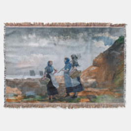 Three Fisher Girls, Tynemouth Winslow Homer 1881 Decke