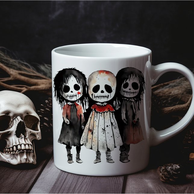 Three Ghost Children Jumbo-Tasse (Von Creator hochgeladen)