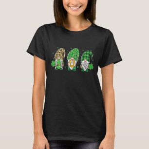 Three Gnomes Lucky Horseshoe Leopard Kariert St Pa T-Shirt