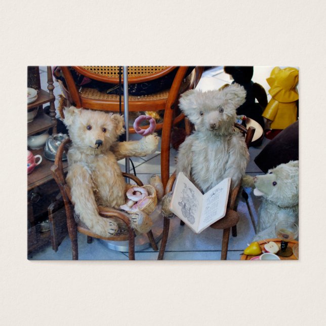 Three Happy Teddy Bears (Vorderseite)