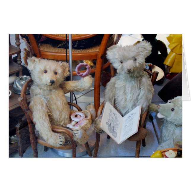 Three Happy Teddy Bears (Vorderseite (Horizontal))