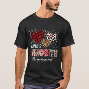 Three Hearts Cupids Lieblings-Hilfskraft Val T-Shirt