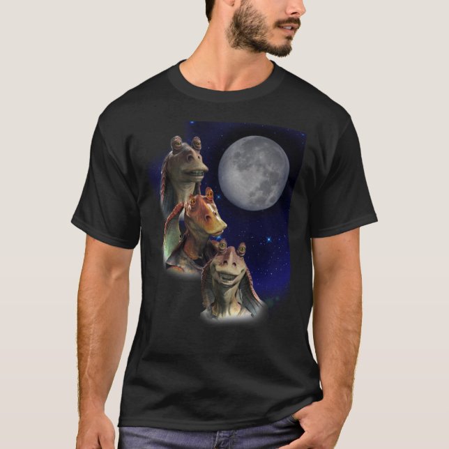 Three Jar Jar Moon Classic T - Shirt (Vorderseite)