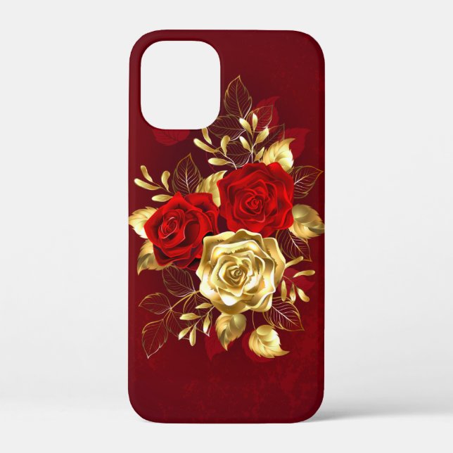 Three Jewelry Roses Case-Mate iPhone Hülle (Rückseite)