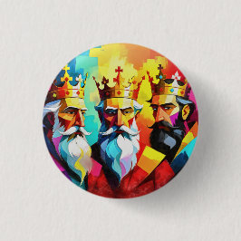 Three Kings Button