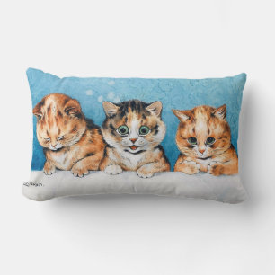 Three Kittens, Cat, Louis Wain Lendenkissen