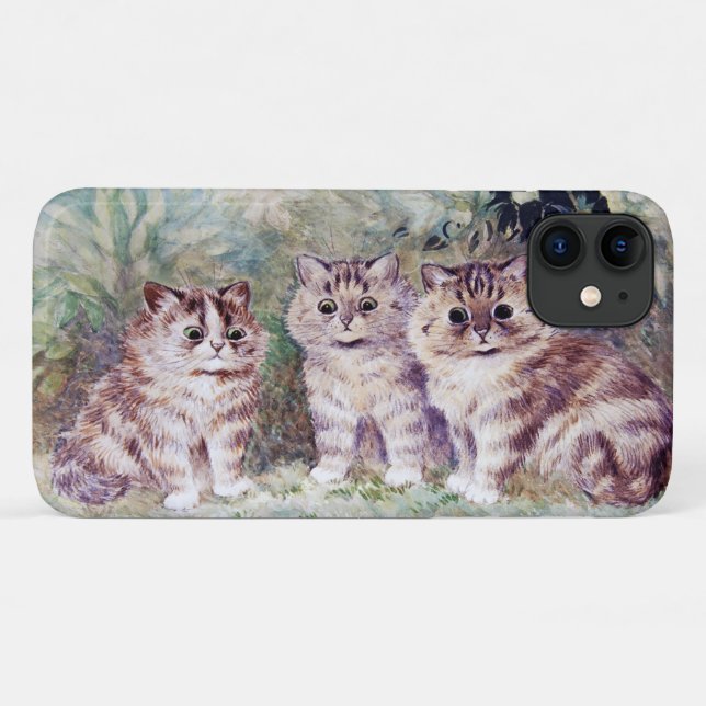Three Kittens, Louis Wain Case-Mate iPhone Hülle (Rückseite (Horizontal))